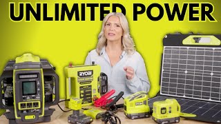 The ENTIRE RYOBI Portable Power Lineup  RYOBI Tools 101 [upl. by Nilyaj467]