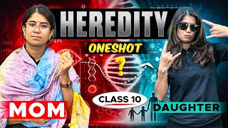 Heredity  Class 10 Biology  ONE SHOT  GOAT Series  Manisha Rana [upl. by Sherie]