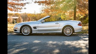 2003 MercedesBenz SL55 AMG WALKAROUND [upl. by Aihtak666]