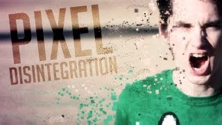 Pixelate  Pixel Disintegration  Photoshop Tutorial [upl. by Lancelot]