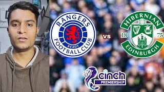 Rangers vs Hibernian  Scottish Premiership  Hibernian vs Rangers Match Today Score Highlights FC [upl. by Odrareg]