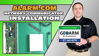 Alarmcom GEInterlogix NXSeries NetworX Communicator Installation [upl. by Diane-Marie]