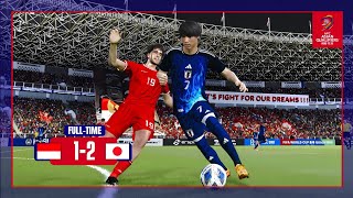 Full Highlight  AFC Asian Qualifiers Road To 26  Group C  Indonesia vs Japan  SPFL 24V2 [upl. by Htederem]