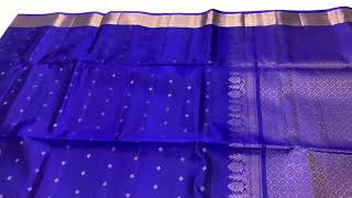 Directly from WeaversRs8099To order Whatsapp9585532346Pure Soft Silk SareeDiwali collection [upl. by Yssirc209]