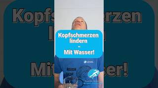 Weniger Kopfschmerzen mit Wasser 💦 neuroathletik schmerzfrei gurgel migräne schmerz [upl. by Anoyi374]