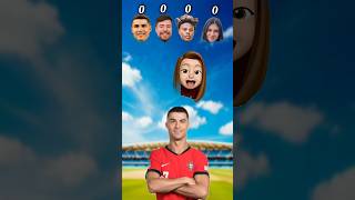 Ronaldo vs mr beast vs ishow speed vs Celine ⚽😈  Ronaldo asking short [upl. by Efrem]