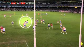 AFL Laws 2013  Free Kicks at Stoppages [upl. by Ynaoj852]