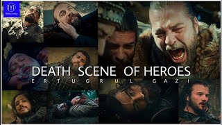 Ertugrul Gazi all heroes death from season 15  Main bhi to Pukara Jaunga Full song [upl. by Naesar]