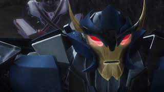 Transformers Prime Unreleased Soundtrack  Wheeljack And Bulkhead Vs Dreadwing [upl. by Ayardna]