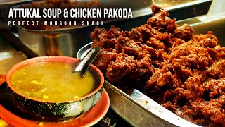 Chicken pakoda❤️Aattukal soup  Vadapalani  Barath Kumar Senthil [upl. by Dnalevets]