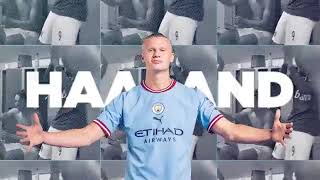 Haaland Song Ha Ha Ha Man City chant English Version 360p [upl. by Enovahs]