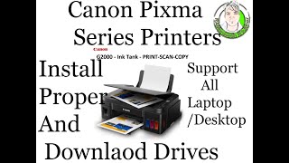 how to install canon g2010 printer  canon printer driver download  g2010 g2110 g2210 g2410 g2510 [upl. by Schuh]