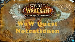 WoW Quest Notrationen [upl. by Foss]