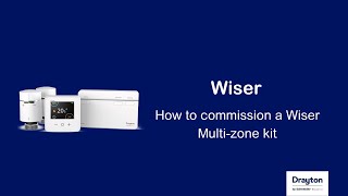 Wiser  How to commission a Wiser Multizone kit [upl. by Ultun]