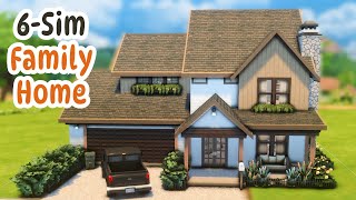 A PERFECT FAMILY Home  Sims 4 Speed Build [upl. by Davidson800]