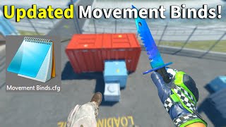 CS2 Updated Movement CFG Binds [upl. by Inohtna]