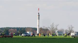 World Record Model Rocket  34 Scale Mercury Redstone [upl. by Ajoop]