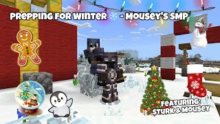 Prepping for Winter❄️ Mouseys SMP [upl. by Inafetse]