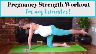 Prenatal Workout  Safe Pregnancy Workout for Any Trimester [upl. by Koziarz355]