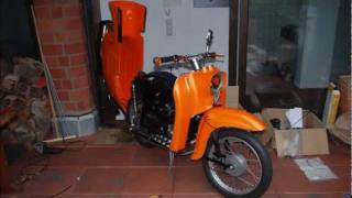 Simson Schwalbe Umbau Tuning [upl. by Anifesoj]