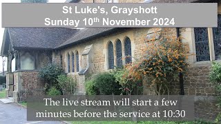 Morning Service from St Lukes Grayshott [upl. by Bret]