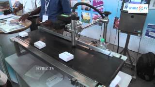 Industrial Printers  Videojet Technologies  PackPlus South 2016  hybiz [upl. by Aiuqram430]