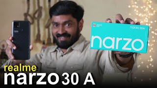 realme narzo 30 A Malayalam Unboxing [upl. by Dorry]