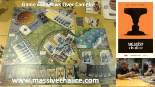 MASSIVE CHALICE Board Game Night Playing quotShadows over Camelotquot Part 1 [upl. by Shaeffer]