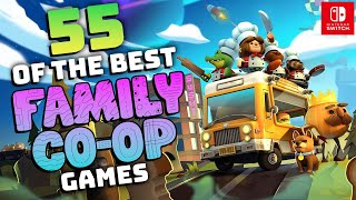 55 BEST Nintendo Switch Family Friendly Local Couch COOP Games [upl. by Hamil]