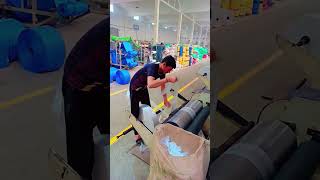 PLASTIC SHOPPING BAGS FACTORY viralvideo machine plasticbag youtubeshorts [upl. by Chaffinch]