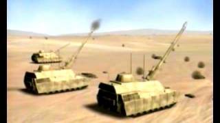 XM2001 Crusader 155mm SP Howitzer [upl. by Attehcnoc]