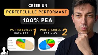 Comment construire un portefeuille d’ETF complet sur PEA [upl. by Ayekram]