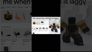 me when my roblox is laggy roblox funny gaming [upl. by Nagaer]