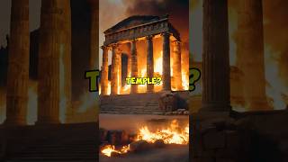 Who BURNED down the WORLDS LARGEST TEMPLE ancienthistory mythology shorts [upl. by Lonnard61]