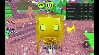 Omg I GOT MY FIRST HUGE IN PET SIM 99  Mega Dice 2 [upl. by Tesil]