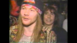 Guns n Roses 80s Interviews Part 3 [upl. by Tullusus]