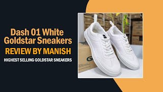 Dash 01 White Goldstar Sneakers Review  GoldStar Shoes Factory in Nepal  GoldStar Shoes Price [upl. by Morena326]