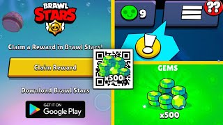 x500 GEMS 🥳 BRAWL STARS QR CODE 🎁  BRAWL STARS QR CODES 2024  BRAWL STARS NEW UPDATE [upl. by Ynnattirb]