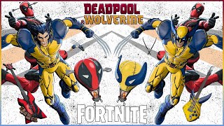 NEW Deadpool and Wolverine Skins Coming To Fortnite [upl. by Heise]