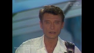 Johnny Hallyday  Quelque chose de Tennessee 1985 [upl. by Aistek350]