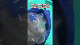 Ambu mask kya hota h icu emergencytreatment icunursing doctor [upl. by Elwee463]