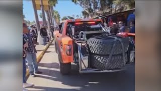 Chaos erupts at Baja 1000 after truck runs over bystanders [upl. by Bohrer192]