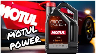 Motor Oil Motul 8100 Power 5w40  Laboratory Analysis [upl. by Aknaib]