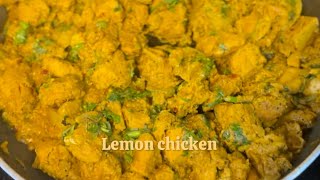 Lemon Chicken Recipe BY SAHRISH SALMANI [upl. by Stern]