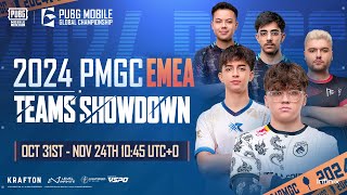 2024 PMGC TEAM SHOWDOWN  EMEA  2024 PUBG MOBILE GLOBAL CHAMPIONSHIP [upl. by Lansing]