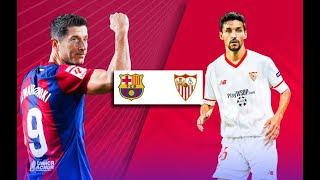 Shocking results BARCELONA vs SEVILLA MATCH LIVE [upl. by Cumings306]