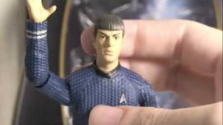 Star Trek 2009 Spock 6 Inch Action Figure Movie Toy Review [upl. by Libys494]