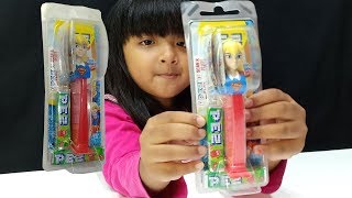 Review permen PEZ Karakter Superheroes [upl. by Sotsirhc821]