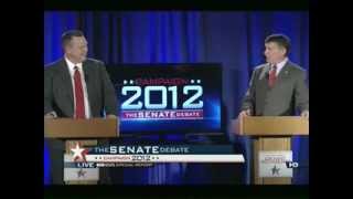 Rehberg Tester debate in Bozeman [upl. by Onitnatsnoc]