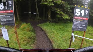 Glentress BSIDE A TRAIL FAIRY PLAN stage 1 International Enduro 16062024 [upl. by Trace953]